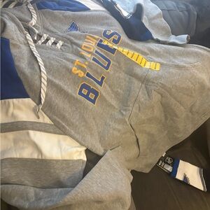 St. Louis Blues Gray Hoodie w/ Socks